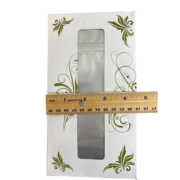 Metropolitan Stand-Up Bag Loose Tea Pouches Resealable  3 Oz 50 Pack Silver Foil - Picture 6 of 6